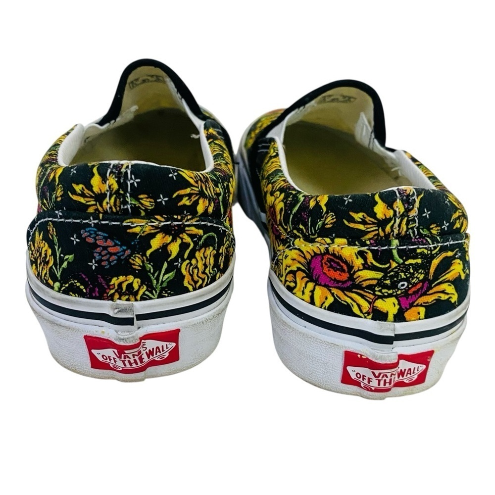 Vans Classic Beauty Skull Slip On Sneakers Size M/5 W/6.5 - Picture 3 of 6